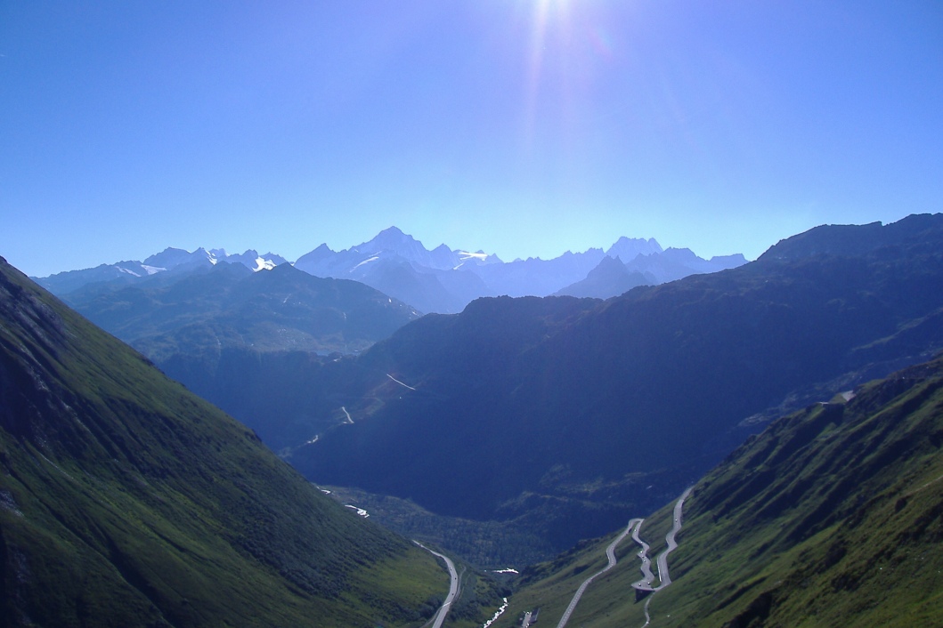 Aussicht Furkapass
